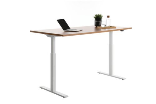 Topstar Elektrisch höhenverstellbarer Schreibtisch E-Table Smart mit T-Fußgestell