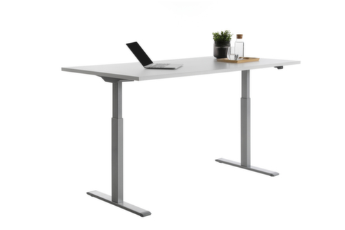 Topstar Elektrisch höhenverstellbarer Schreibtisch E-Table Smart mit T-Fußgestell