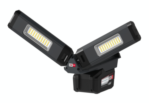 Scangrip Flutlichtstrahler JUST CONNECT DUO mit 2 Leuchtenköpfen