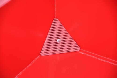 Bauer Niedriger Späne-Kippbehälter öl- und wasserdicht