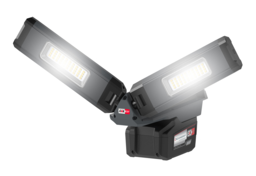 Scangrip Flutlichtstrahler JUST CONNECT DUO mit 2 Leuchtenköpfen