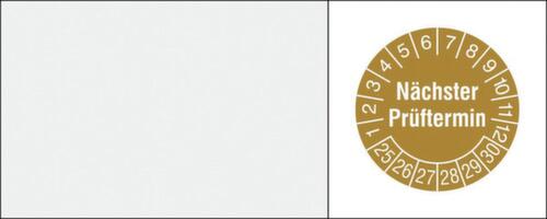 Kabelprüfplakette mit Jahresfarbe