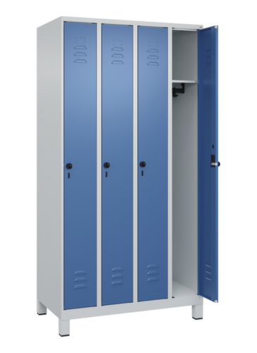 C+P Spind Classic Plus mit 4 Abteilen, Abteilbreite 250 mm