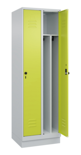 C+P Spind Classic Plus für Schwarz-Weiß-Trennung, Abteilbreite 300 mm