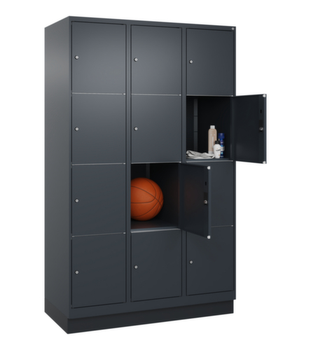 C+P Schließfachschrank Classic Plus, 12 Fächer
