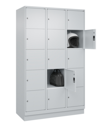 C+P Schließfachschrank Classic Plus, 15 Fächer