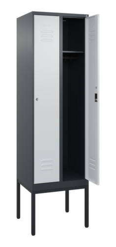 C+P Spind Classic Plus mit 2 Abteilen, Abteilbreite 300 mm