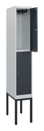 C+P Doppelstöckiger Spind Classic Plus, Abteilbreite 300 mm