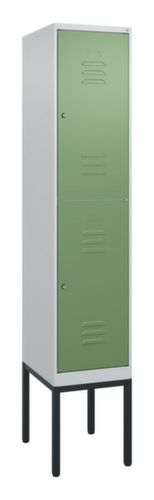 C+P Doppelstöckiger Spind Classic Plus, Abteilbreite 400 mm