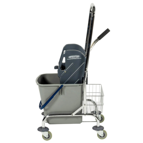 Universal-Nasswischwagen-Set, 1x27 l Eimer in blau