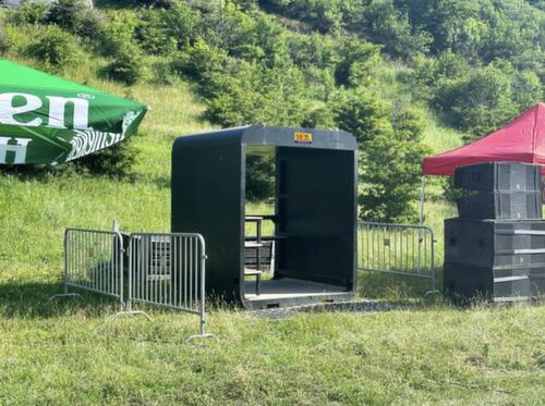 Schake Absperrgitter Typ D, Höhe x Länge 1100 x 2500 mm