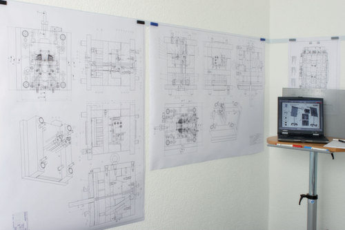 EICHNER Magnet-Haftleiste für Wände, 50 mm