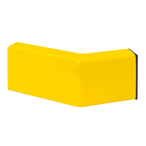 Moravia Abschlusselement BLACK BULL XL für Rammschutzplanke, Abschlusselement, Höhe x Breite 100 x 40 mm