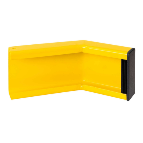 Moravia Abschlusselement BLACK BULL XL für Rammschutzplanke, Abschlusselement, Höhe x Breite 100 x 40 mm