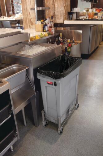 Rubbermaid Wertstoffsammler Slim Jim® mit Lüftungskanälen, 60 l, grün