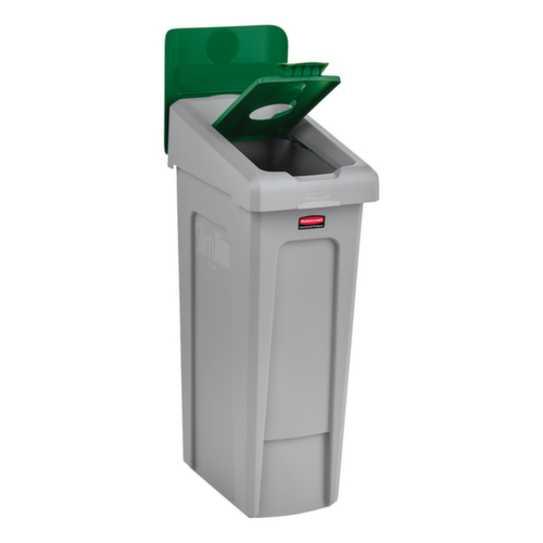 Rubbermaid Deckel Slim Jim® für Recycling-Station, grün