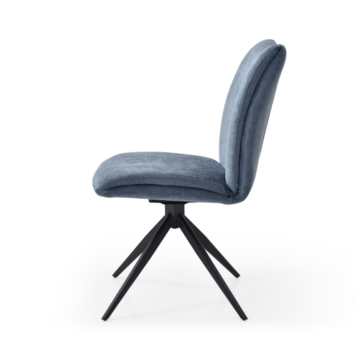 Bisley Besucherstuhl Easy Meet F 739 mit Polsterrücken, Sitz Stoff (100% Polyester), oxfordblau