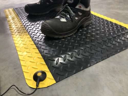 ESD-Anti-Ermüdungsmatten-Set DUPLEX PRO, Länge x Breite 1500 x 1200 mm