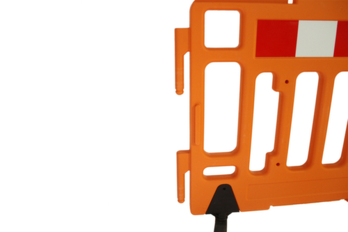 UDOBÄR Sperrgitter mit Reflexstreifen, Höhe x Breite 1000 x 1100 mm