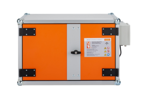 Explosionsgeschützter Lithium-Ionen-Ladeschrank PREMIUM PLUS 8/5, Höhe x Breite x Tiefe 520 x 800 x 660 mm