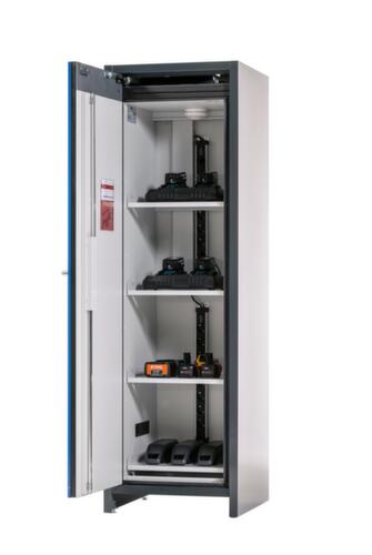 Asecos Lithium-Ionen Lagerschrank ION-LINE Typ 90, Höhe x Breite x Tiefe 1953 x 599 x 615 mm
