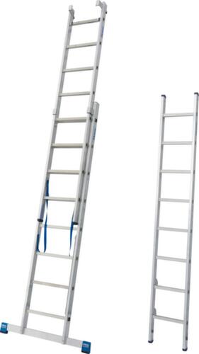 Krause Mehrzweckleiter, 3 x 8 profilierte Sprossen