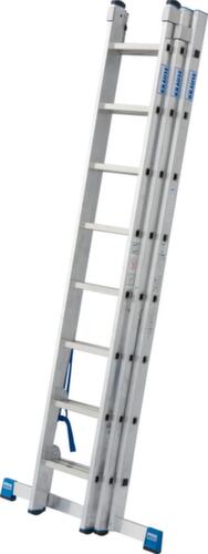 Krause Mehrzweckleiter, 3 x 8 profilierte Sprossen