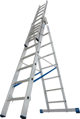 Krause Mehrzweckleiter, 3 x 8 profilierte Sprossen