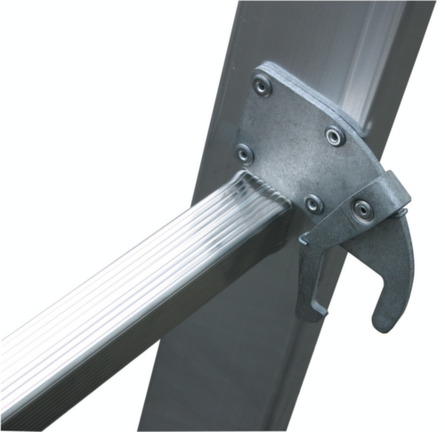 Krause Mehrzweckleiter, 3 x 8 profilierte Sprossen