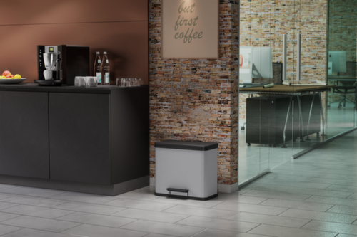 Hailo Tretabfallsammler Öko duo Plus L, Inhalt 1 x 9 l/1 x 17 l