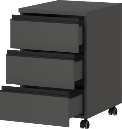 Rollcontainer 4039, 3 Schublade(n), graphit/graphit