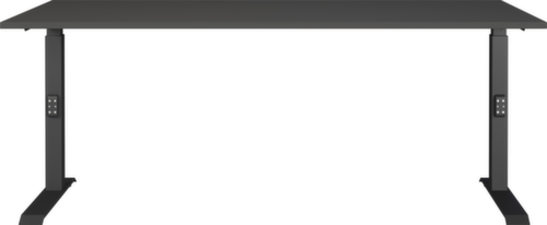 Höhenverstellbarer Schreibtisch GW-BEDANO 9917 mit C-Fußgestell