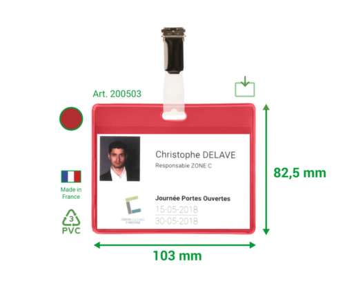 tarifold Namensschild-Halter-Set