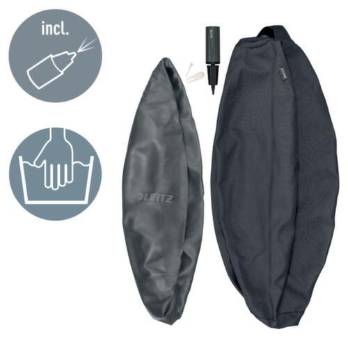 Leitz Sitzball Active, Sitz samtgrau