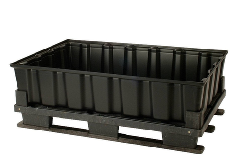 PE-Auffangwanne für 2x200-Liter-Fässer