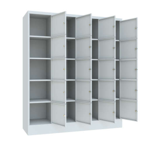 PAVOY Schließfachschrank Basis, 20 Fächer