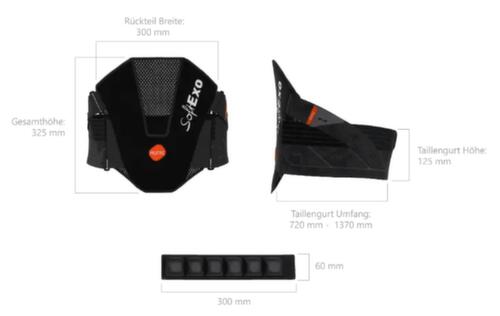 HUNIC Exoskelett SoftExo Carry basic