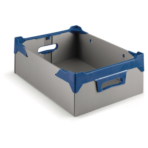 Stapelbox, grau, Inhalt 12 l