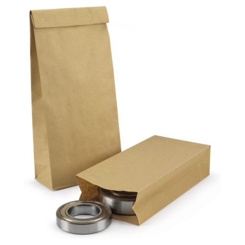 Stabile Papierbeutel ohne HKV braun 32 x 65 x 17 cm - Stärke 180 g/m²