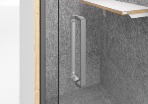 Telefonbox Silent Space, Höhe x Breite 2175 x 1035 mm