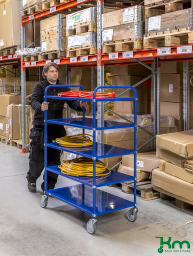 Kongamek Etagenwagen, Traglast 250 kg, 5 Etagen