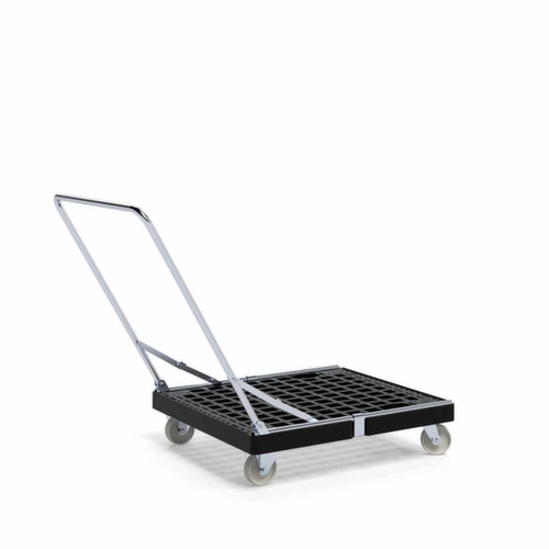 Rollplatte BASICline mit Schiebebügel, schwarz