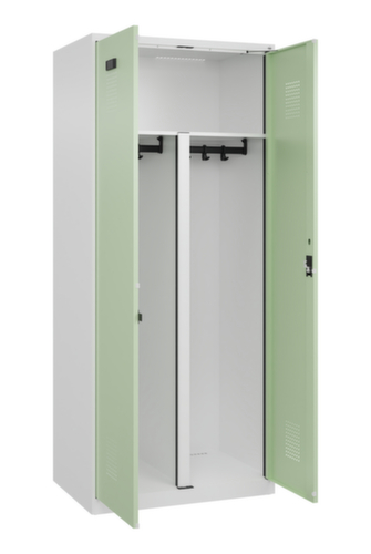 C+P PSA-Spind Evolo PLUS für Schwarz-Weiß-Trennung, Abteilbreite 400 mm