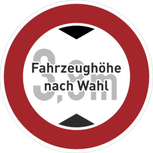 Verbotsschild SafetyMarking® gemäß StVO