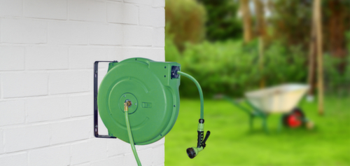 Schlauchaufroller mit PVC-Schlauch