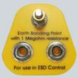 ESD Erdungsstecker für Anti-Ermüdungsmatte, gelb
