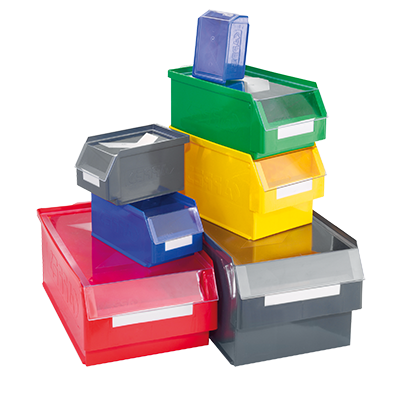 Cassette aperte per magazzino