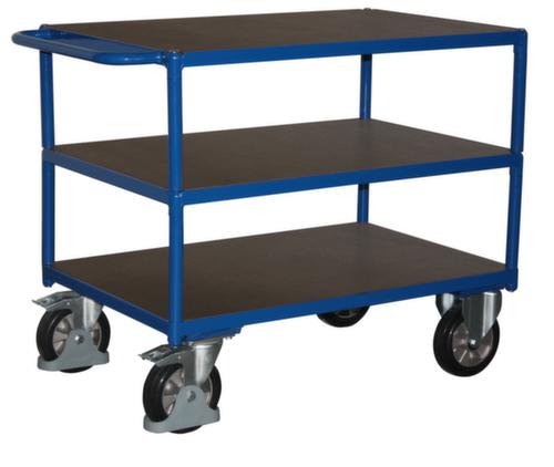 VARIOfit Tischwagen mit rutschfesten Etagen 1195x800 mm, Traglast 1000 kg, 3 Etagen Standard 1 L