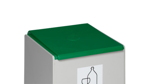 VAR Deckel für Wertstoff-Sammelbox, grün Milieu 1 L