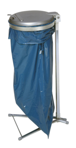 VAR Müllsackständer, für 120-Liter-Säcke, Deckel silber Standard 1 L
